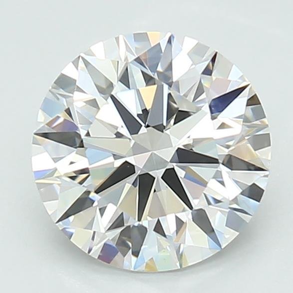 1.51ct D VS2 Rare Carat Ideal Cut Round Lab Grown Diamond