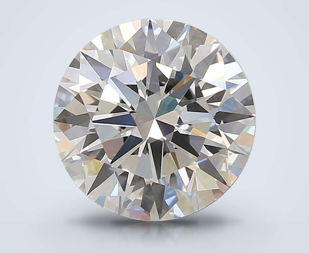 5.01 Carat Round Lab Diamond
