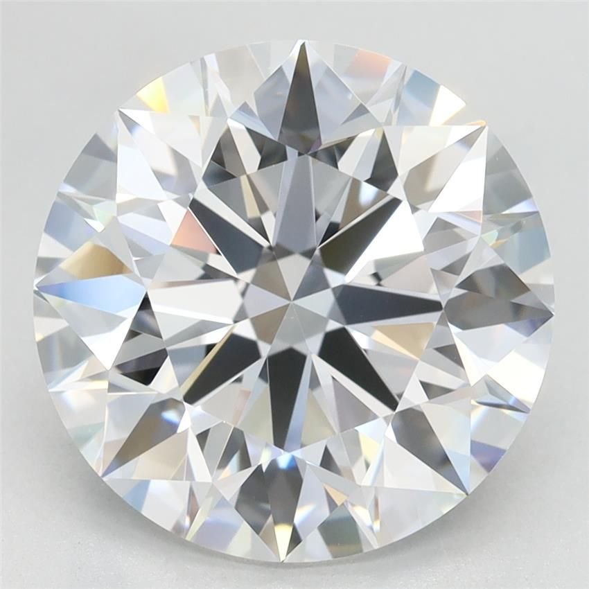 5.06ct D VVS1 Rare Carat Ideal Cut Round Lab Grown Diamond