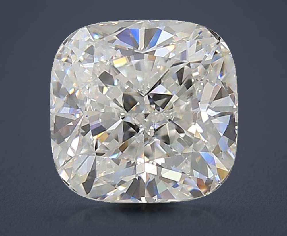2.63 Carat Cushion Lab Diamond