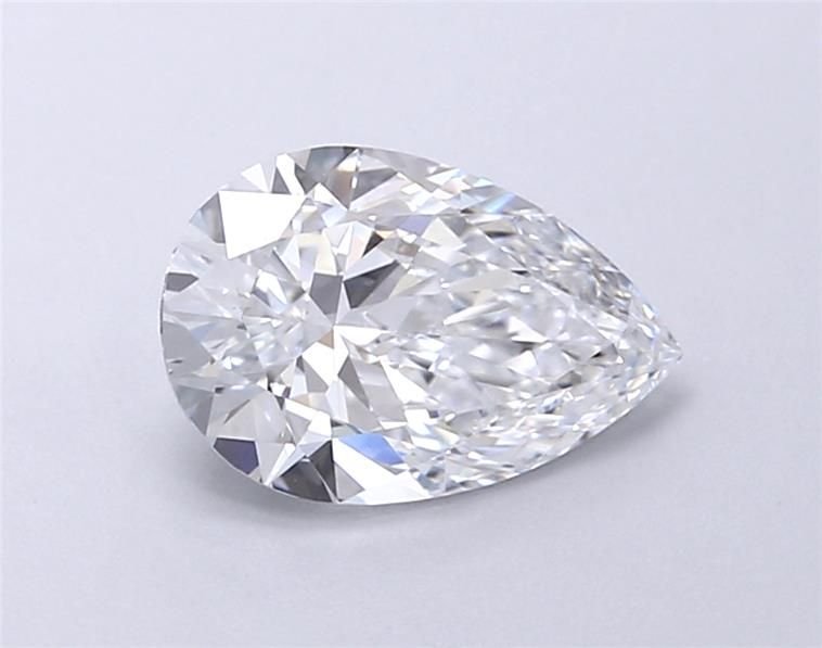 1.12ct D VS1 Rare Carat Ideal Cut Pear Lab Grown Diamond