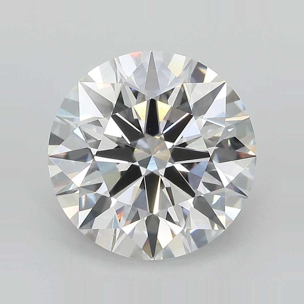 5.10ct D VS1 Rare Carat Ideal Cut Round Lab Grown Diamond