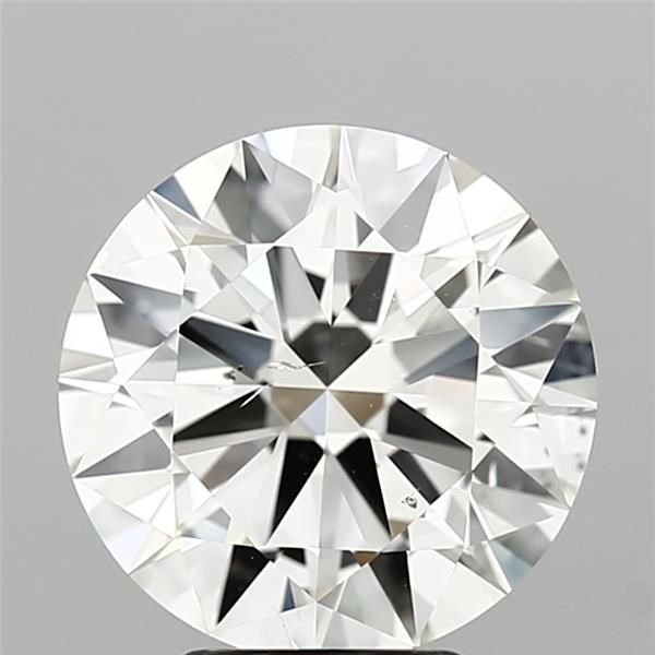 4.01ct K SI1 Rare Carat Ideal Cut Round Diamond