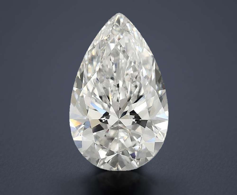 2.43 Carat Pear Lab Diamond
