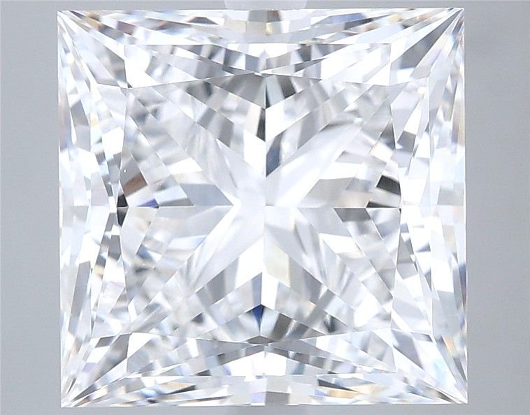 7.59 Carat Princess Lab Diamond