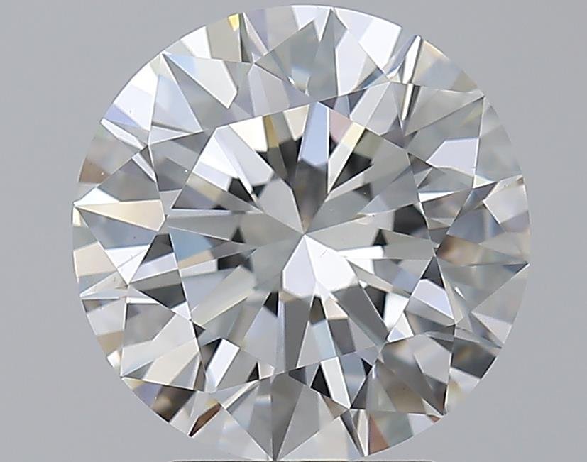 3.51ct G VS2 Rare Carat Ideal Cut Round Diamond