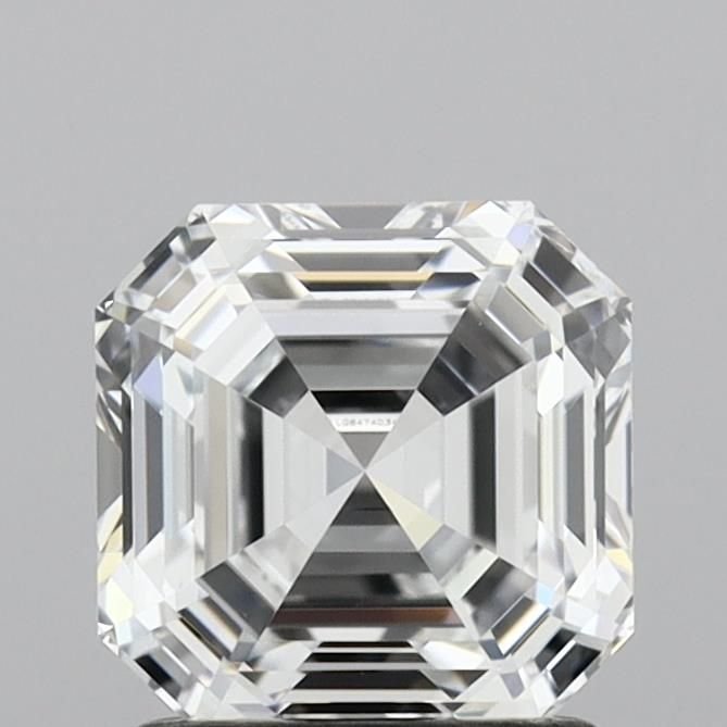 1.67ct D VVS2 Rare Carat Ideal Cut Asscher Lab Grown Diamond