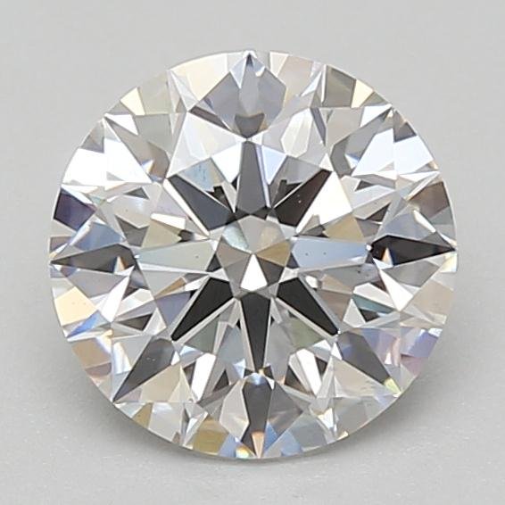 1.86ct D VS2 Rare Carat Ideal Cut Round Lab Grown Diamond