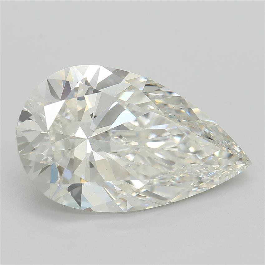 3.08ct G VS1 Rare Carat Ideal Cut Pear Lab Grown Diamond