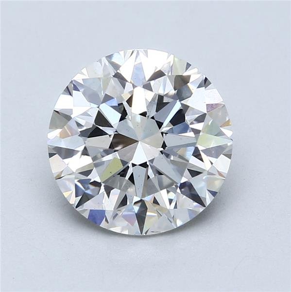 4.02ct D VS2 Excellent Cut Round Lab Grown Diamond