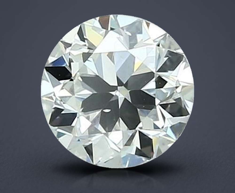 0.90 Carat Round Natural Diamond
