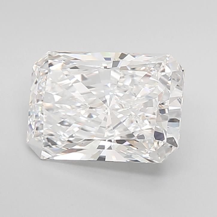 2.95ct D VS1 Rare Carat Ideal Cut Radiant Lab Grown Diamond