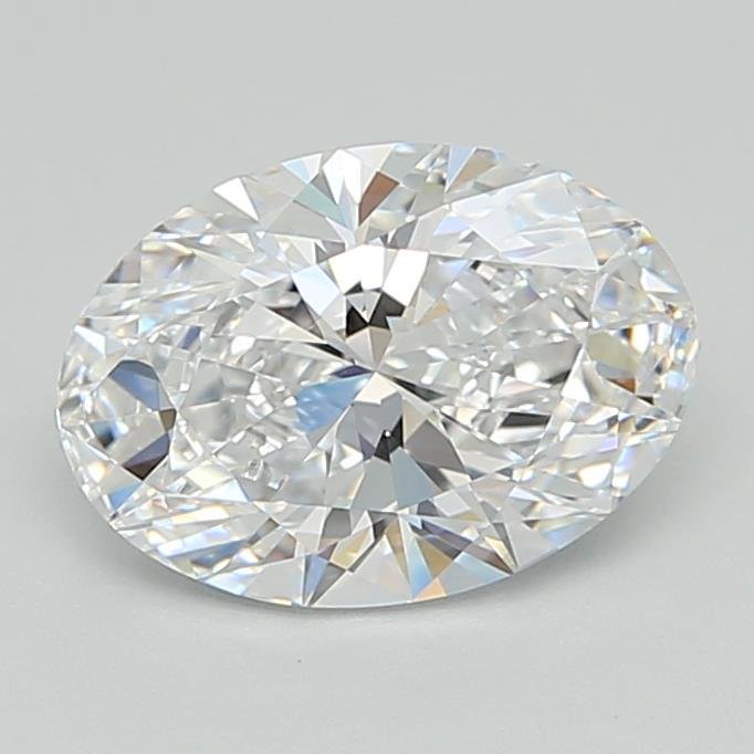 2.54ct D VVS1 Rare Carat Ideal Cut Oval Lab Grown Diamond