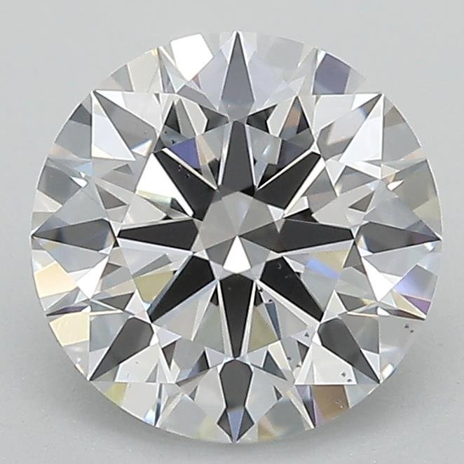 1.23ct D SI1 Rare Carat Ideal Cut Round Lab Grown Diamond