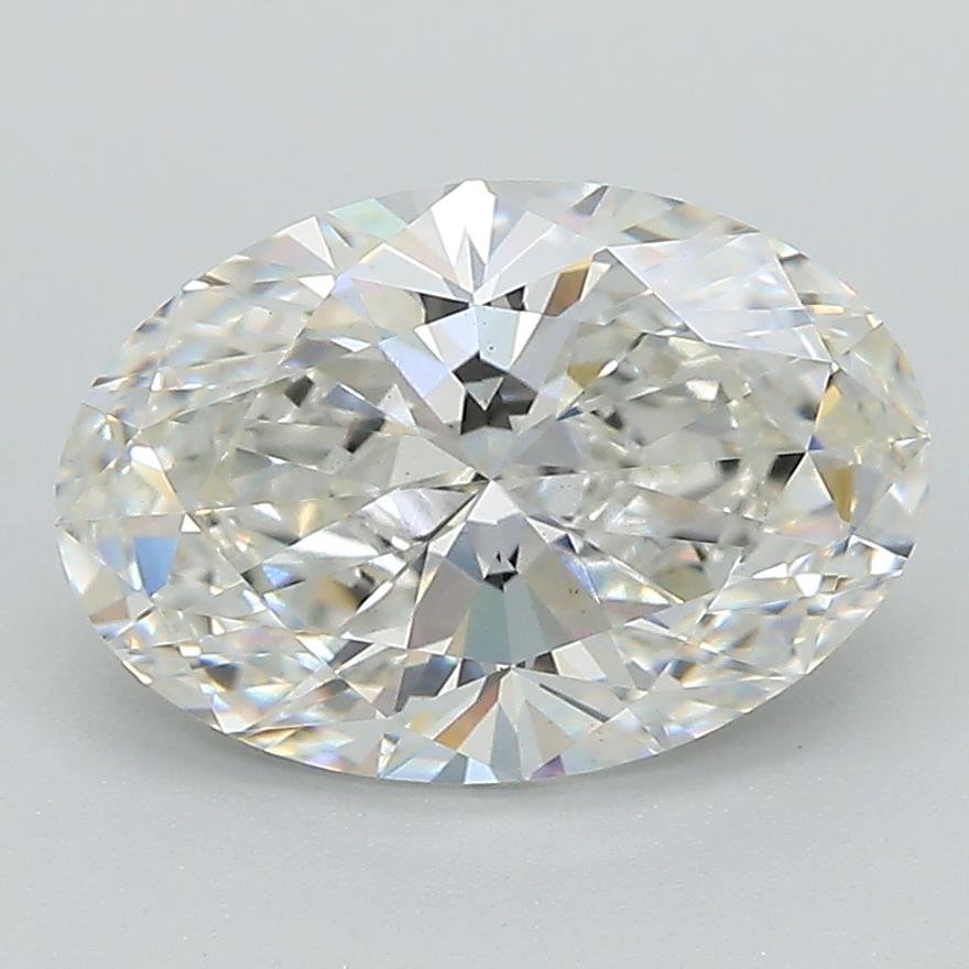 2.57ct G VS1 Rare Carat Ideal Cut Oval Lab Grown Diamond