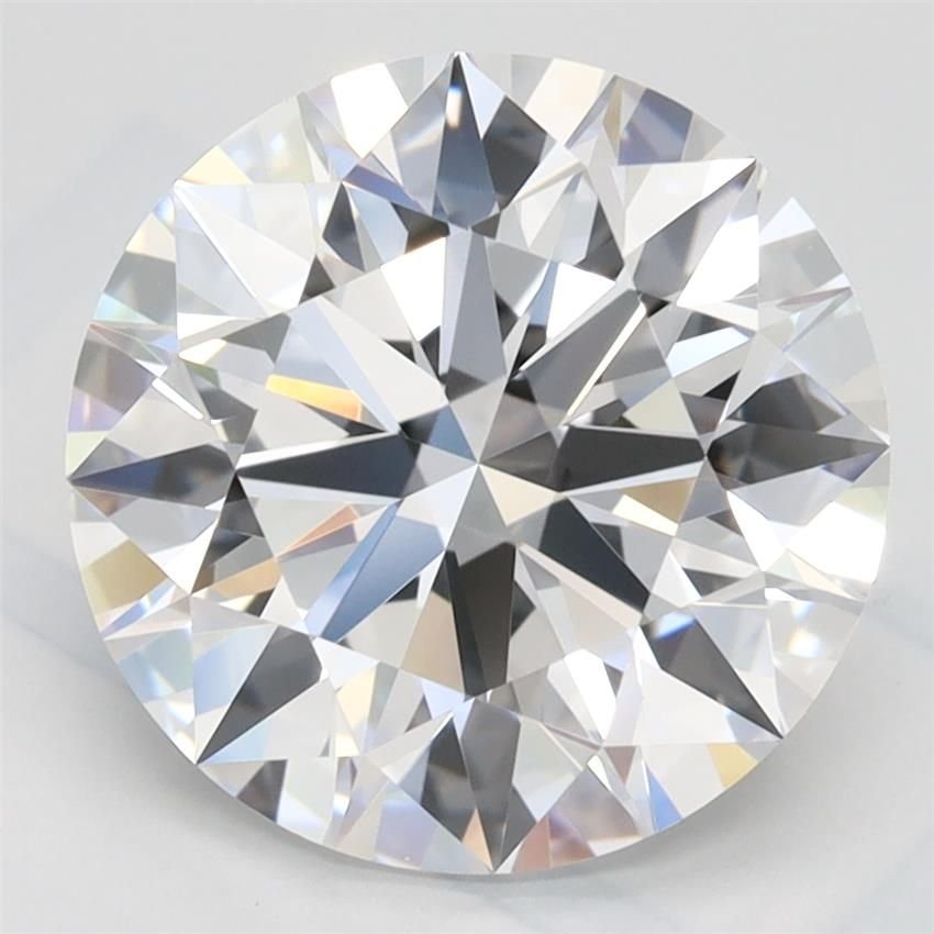3.51ct E VVS2 Rare Carat Ideal Cut Round Lab Grown Diamond