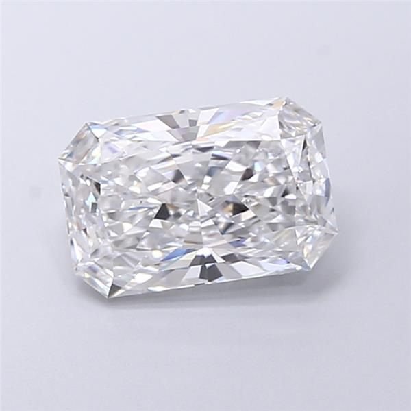 2.95ct E VVS2 Rare Carat Ideal Cut Radiant Lab Grown Diamond