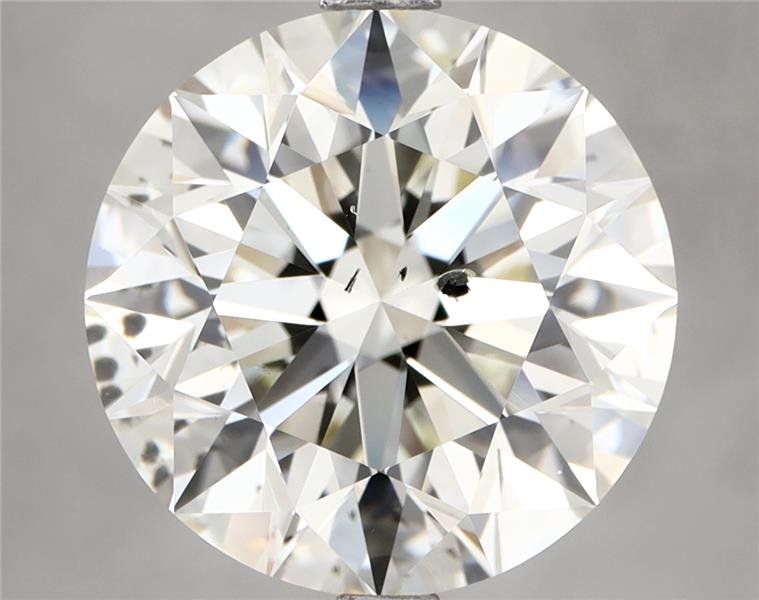 5.87ct J SI1 Excellent Cut Round Diamond