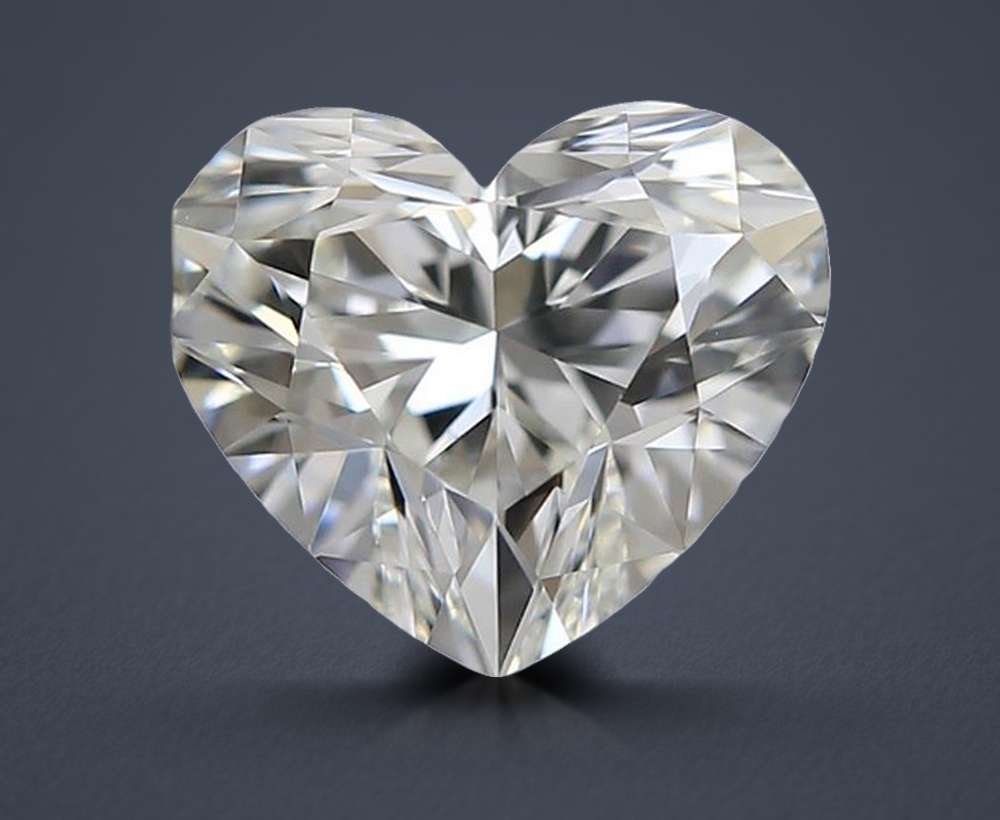0.81 Carat Heart Natural Diamond