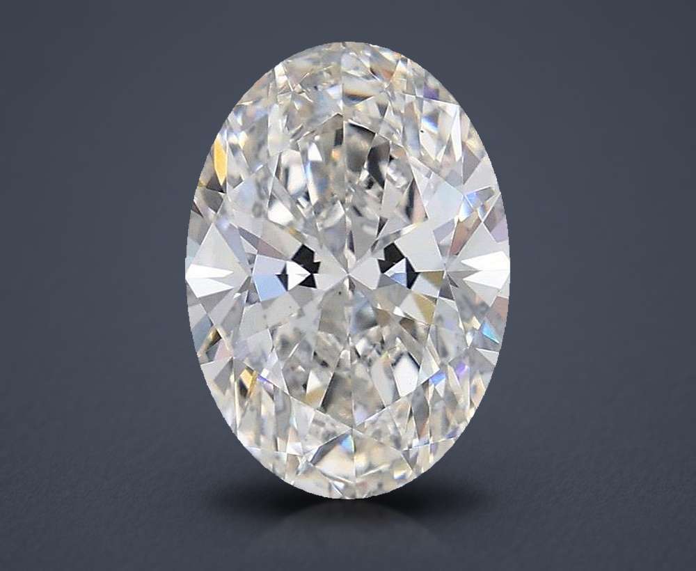 2.57 Carat Oval Lab Diamond