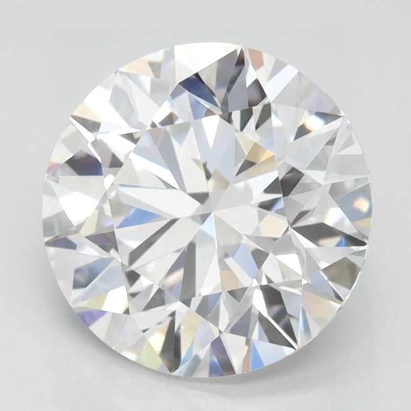 2.07ct D VVS1 Rare Carat Ideal Cut Round Lab Grown Diamond