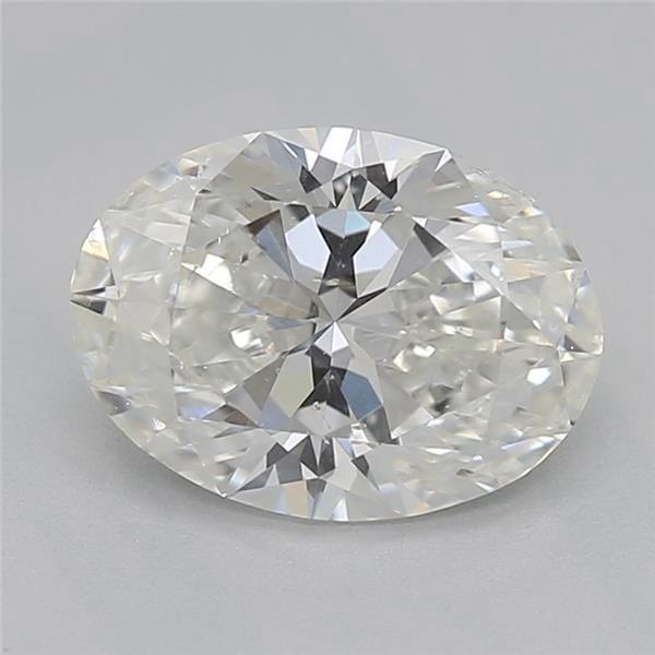 0.91ct I SI2 Rare Carat Ideal Cut Oval Diamond