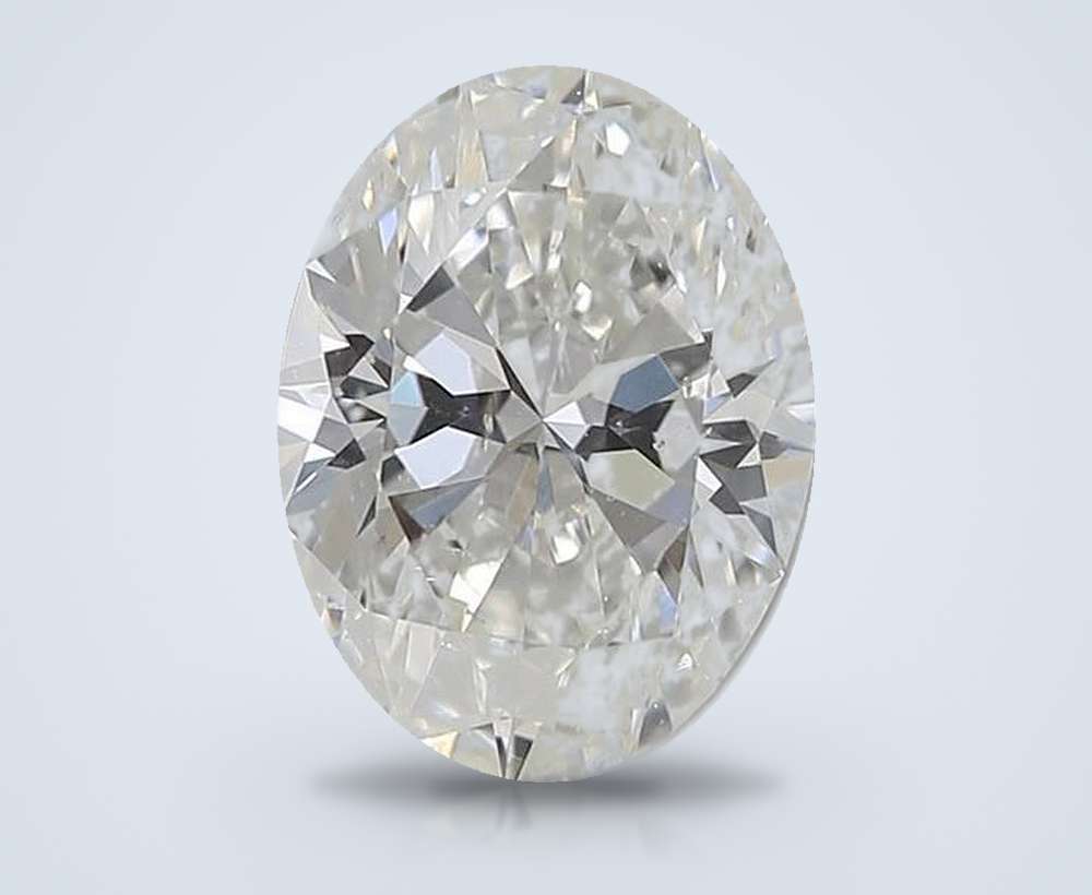 0.91 Carat Oval Natural Diamond
