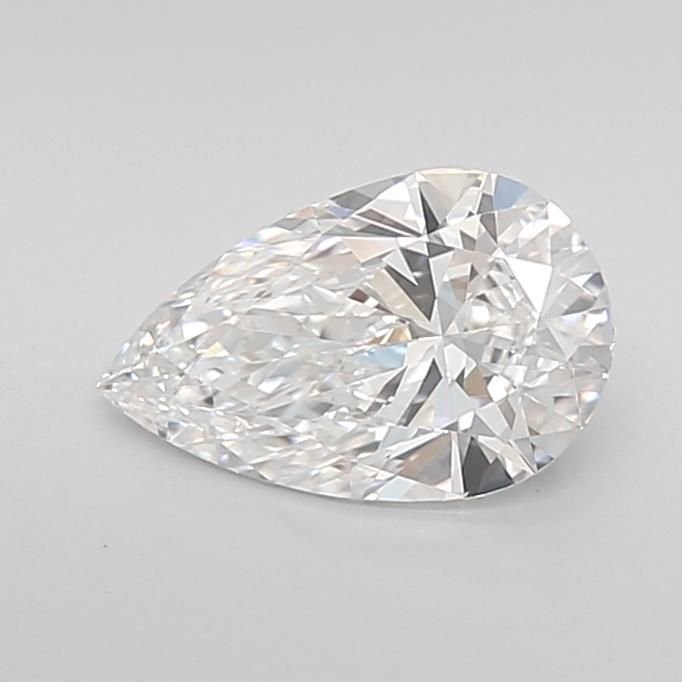 1.01ct D VVS2 Rare Carat Ideal Cut Pear Lab Grown Diamond