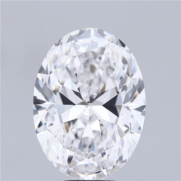 9.00 Carat Oval Lab Diamond