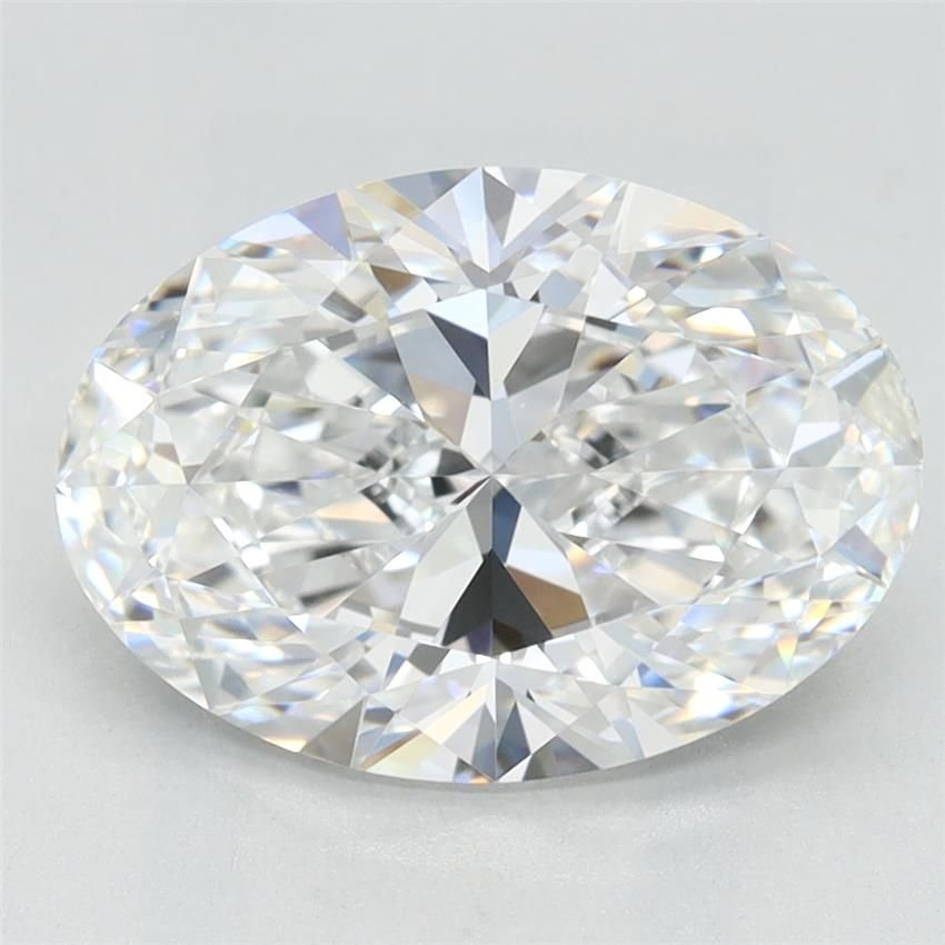 2.77ct D VVS1 Rare Carat Ideal Cut Oval Lab Grown Diamond