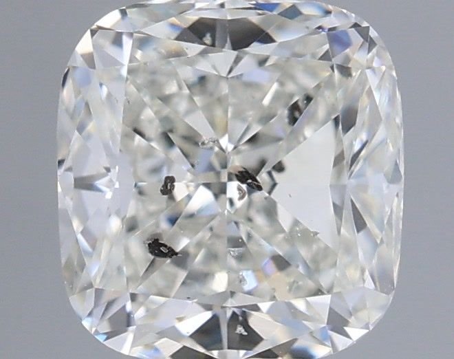 1.00ct H SI2 Rare Carat Ideal Cut Cushion Diamond