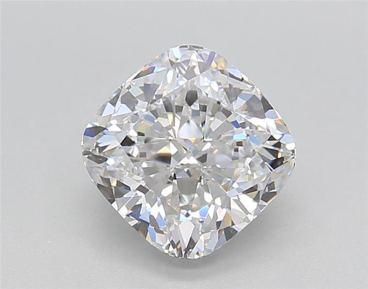 2.00ct E VS2 Rare Carat Ideal Cut Cushion Lab Grown Diamond