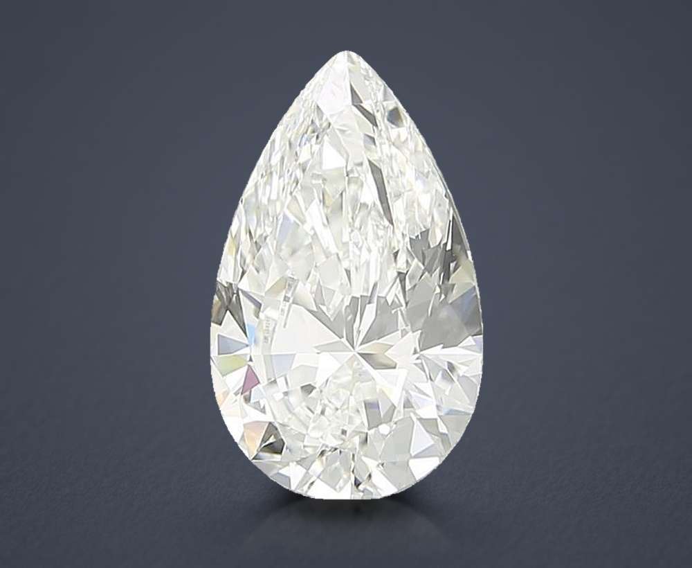 2.59 Carat Pear Lab Diamond