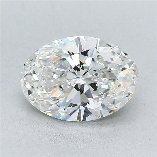 2.06ct G VS1 Rare Carat Ideal Cut Oval Lab Grown Diamond