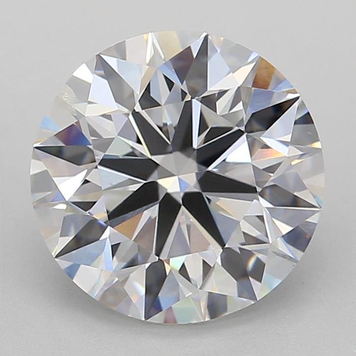 2.56ct F SI1 Rare Carat Ideal Cut Round Lab Grown Diamond