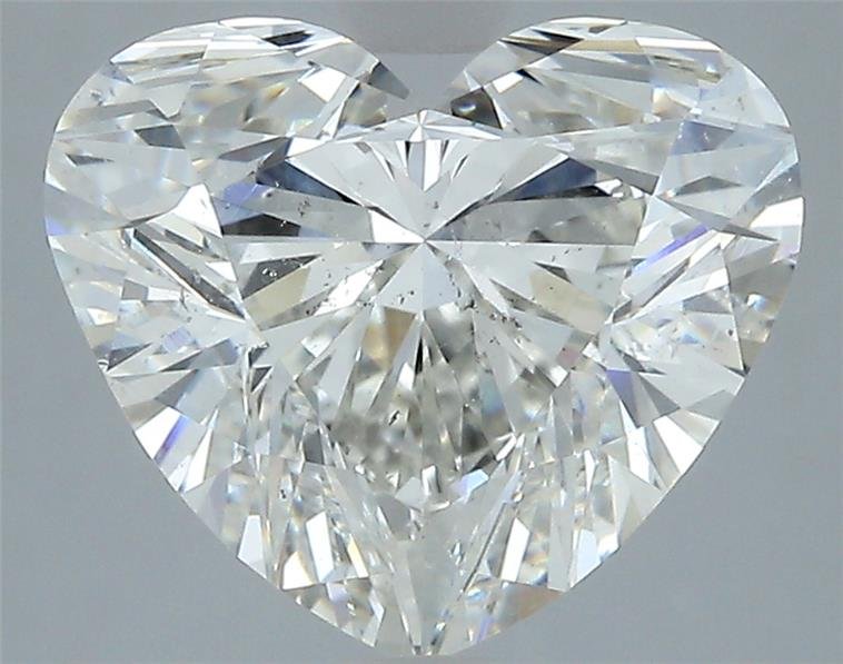 4.02ct J SI2 Rare Carat Ideal Cut Heart Diamond