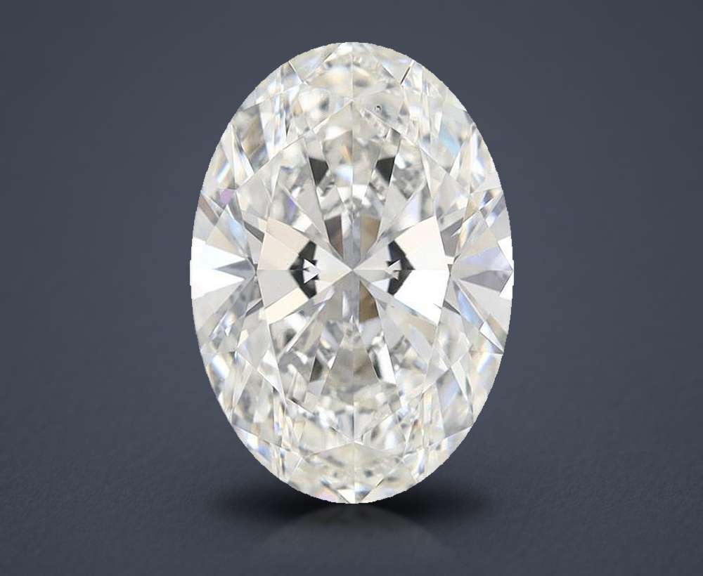 3.71 Carat Oval Lab Diamond