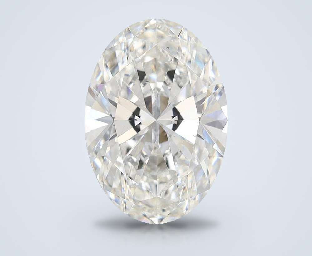 3.71 Carat Oval Lab Diamond