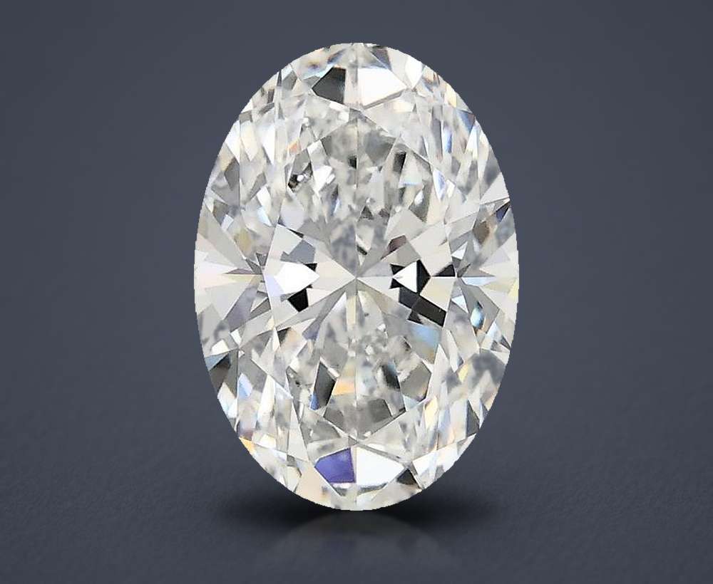 1.47 Carat Oval Lab Diamond
