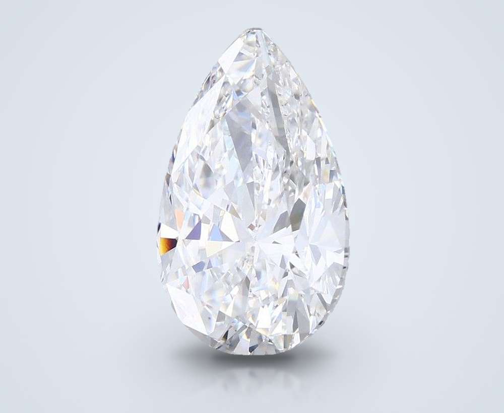 2.50 Carat Pear Lab Diamond