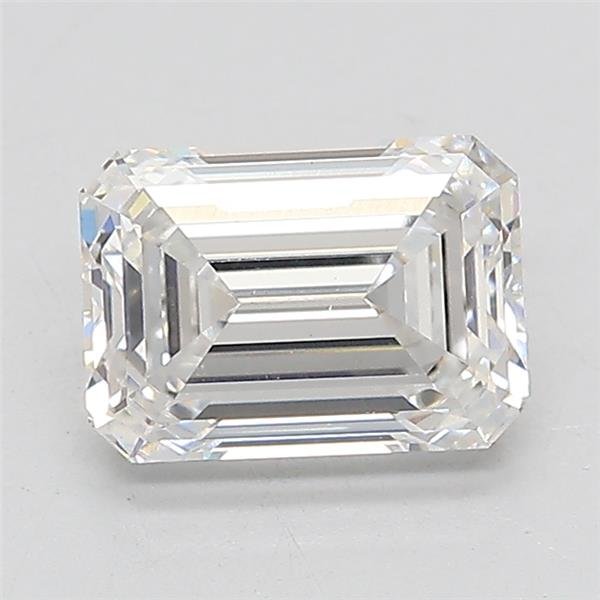 1.59ct E VS1 Rare Carat Ideal Cut Emerald Lab Grown Diamond