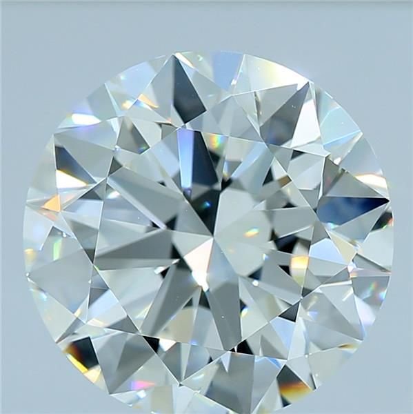 7.10ct I VVS1 Rare Carat Ideal Cut Round Diamond