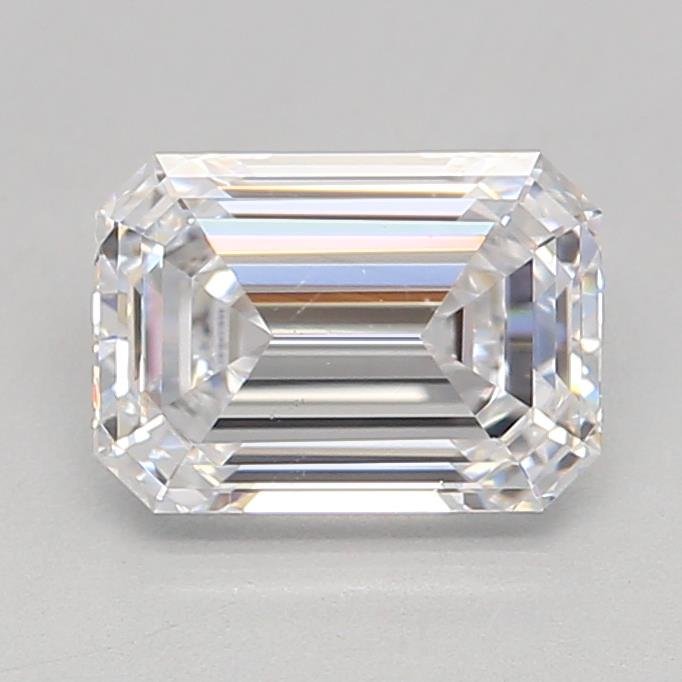 1.08ct D VS2 Rare Carat Ideal Cut Emerald Lab Grown Diamond