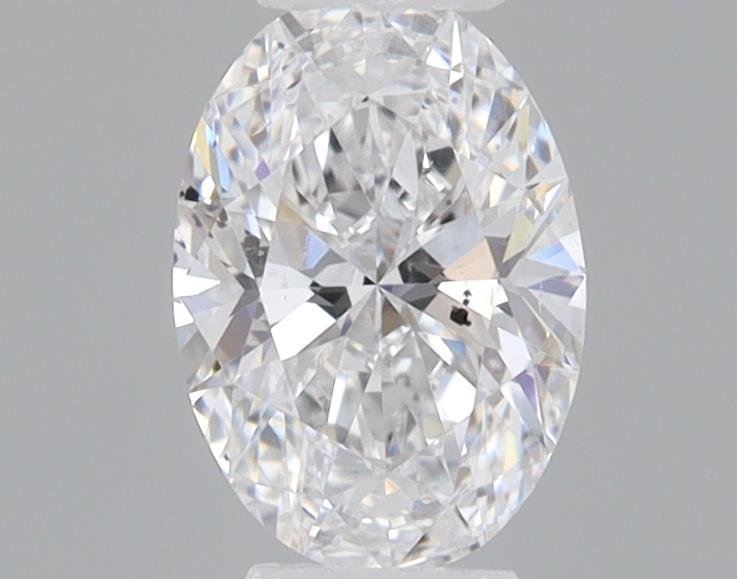 0.60ct D SI1 Rare Carat Ideal Cut Oval Lab Grown Diamond