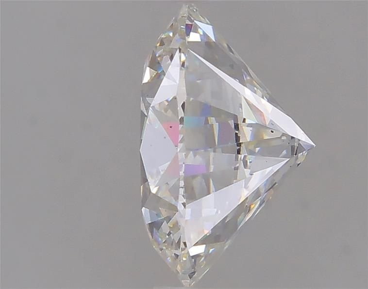 3.77ct F SI1 Rare Carat Ideal Cut Round Lab Grown Diamond