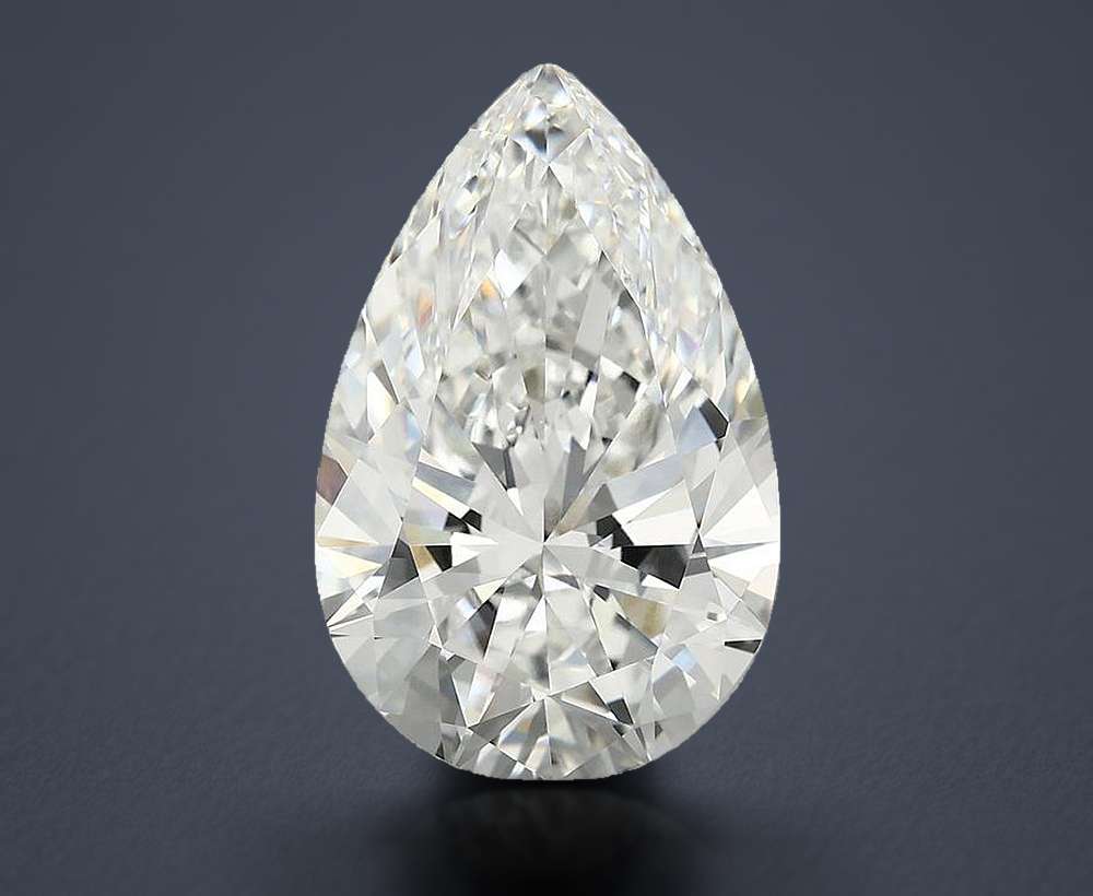 7.00 Carat Pear Lab Diamond