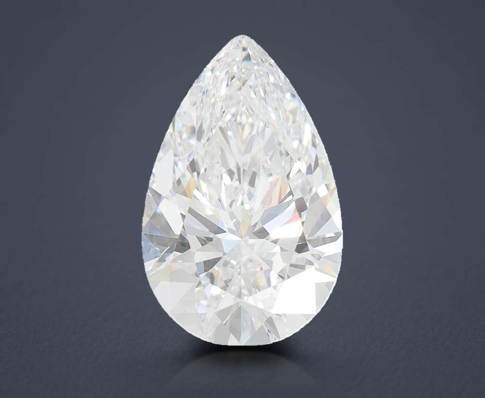3.30 Carat Pear Lab Diamond