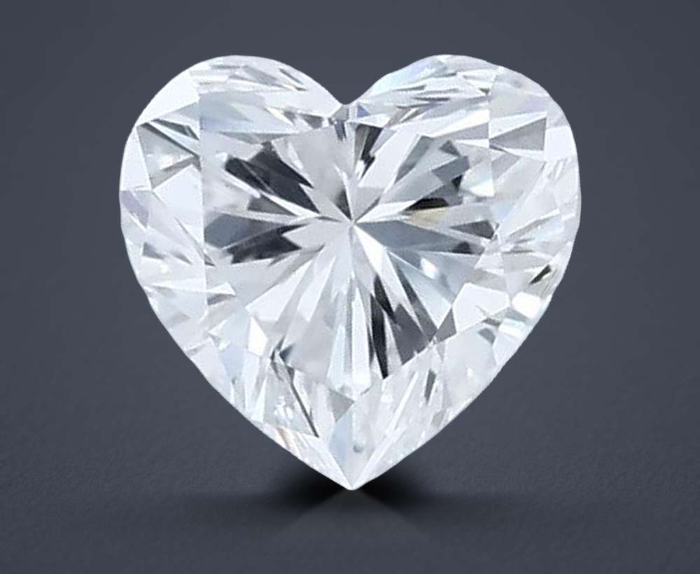 0.56 Carat Heart Lab Diamond