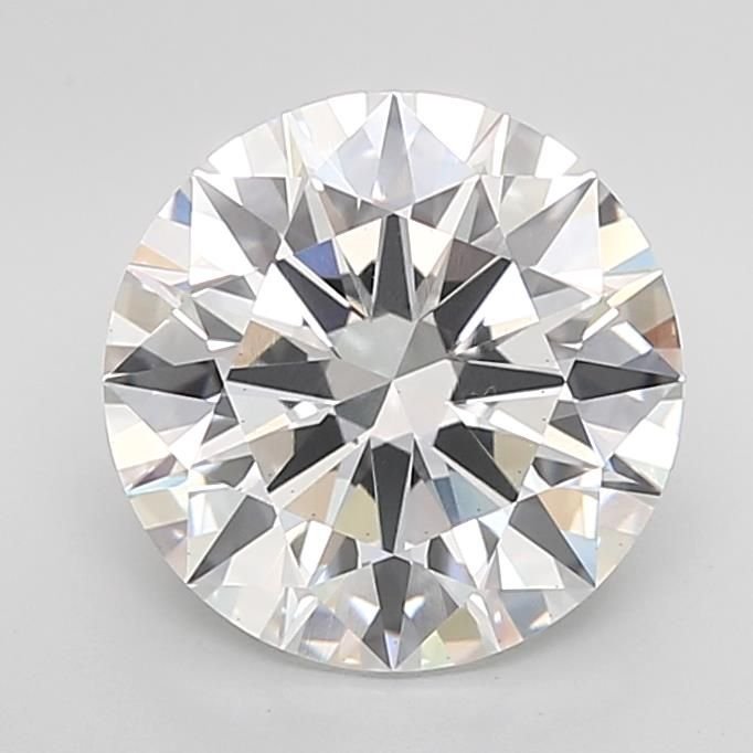 4.03ct E VS2 Rare Carat Ideal Cut Round Lab Grown Diamond