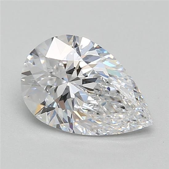 1.05ct D VVS1 Rare Carat Ideal Cut Pear Lab Grown Diamond